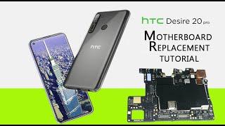 HTC Desire 20 Pro Motherboard & Charging Repair Replacement Tutorial  Wymiana płyty głównej