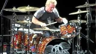 Aerosmith - Joey Kramer Drum Solo  Rag Doll 862012 Hollywood Bowl