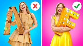 Good Teacher Vs Bad Teacher  Crazy Hacks and Funny Situations At School by 123 GO