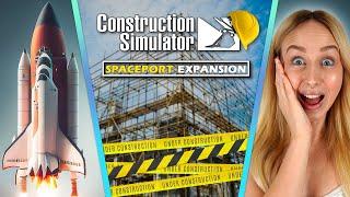 Construction Simulator Spaceport Expansion - Wir durften das neue DLC anspielen  mit Roleplay