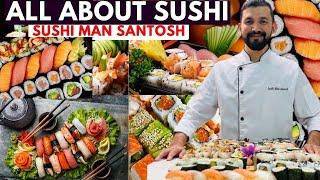 History of Sushi  The Dhaka Topi Saroj Lamichhane #sushimansantosh #nepalisushi #nepalipodcasts
