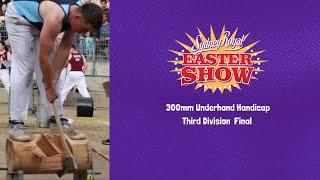 Third Div 300mm Underhand Handicap Final - 14 April