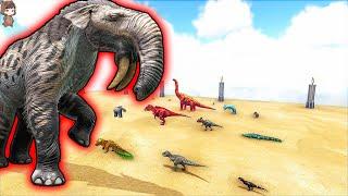 ARK Additions Deinotherium VS Mod Dinosaurs ARK Mod Battle Ep.314