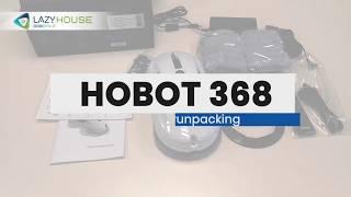 Langu valymo roboto Hobot 368 #unboxing