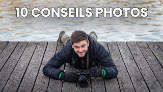 Mes 10 CONSEILS pour débuter la photographie 