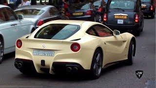 Supercars in London Part 3 - Cream F12 Cayenne TechArt XF-RS & More