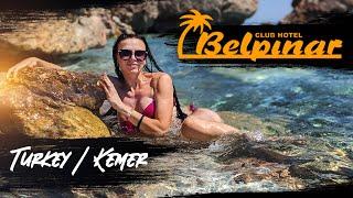 Отзыв О Пляже Отель Бельпинар Бельдиби  Club Hotel Belpinar 4* Beldibi Kemer Turkey