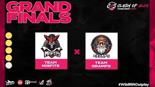 Team Misfits vs. Team Gramps - Game 4 Bo5  Grand Finals  Clash of ALCA 2023 