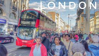 London City Walk  4K HDR Virtual Walking Tour around the Bustling Streets of Central London City