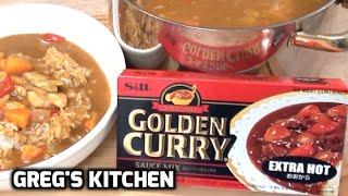 JAPANESE GOLDEN CURRY - How To Make  Taste Test - Gregs Kitchen