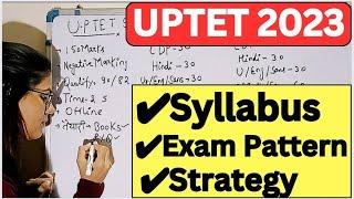 UPTET 2023 Syllabus  UPTET 2023 Exam Pattern  UPTET 2023 Strategy  UPTET Taiyari kaise kre