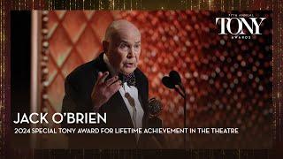 Jack OBrien  2024 Tony Awards Acceptance Speeches