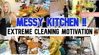 KITCHEN CLEANING MOTIVATION  clean with me  deep clean kitchen