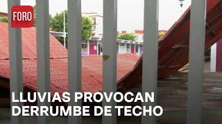 Suspenden clases en jardín de niños tras caída de techo en Tecámac - Expreso de la Mañana