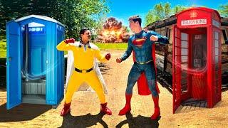 Juan Punch Man vs Superman  David Lopez