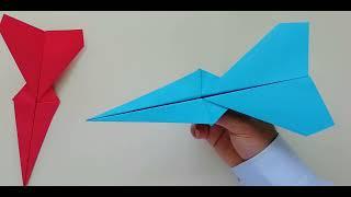 Çok Yüksekten Uçan Kağıt Uçak - Origami Uçak Yapımı