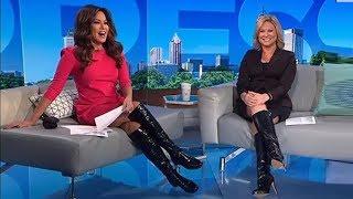 Robin Meade and Jennifer Westhoven - Black boots 11519