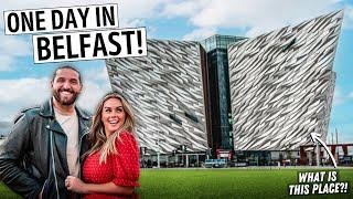 One Day in Belfast Northern Ireland - Travel Vlog  Black Cab Tour Titanic Museum & MORE