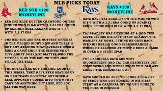 MLB Picks and Rundown August 7th Best Bets Today