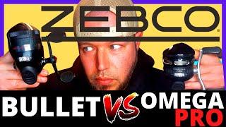 OMEGA PRO VS. BULLET field test and spec comparison zebco