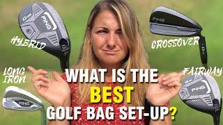 What is the best golf bag set-up? Fairway wood vs hybrid vs crossover vs long iron