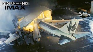 Tenet 4K HDR IMAX  Plane Crash