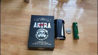 Review AKIRA Box Mod 75W By Ambition Mods and Galactika Mod giới thiệu – tháo – lắp vệ sinh