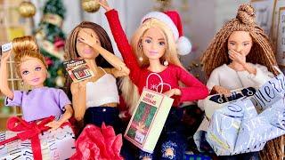 Emily’s Vlog Secret Santa Emily & Friends Christmas - Barbie Doll Videos