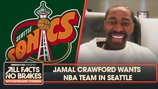 Jamal Crawford on NBAs return to Seattle SuperSonics wild Gary Payton story  All Facts No Brakes