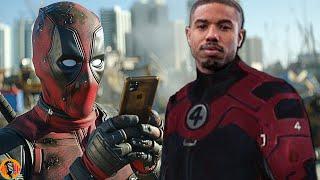 Michael B. Jordan Post Sparks Human Torch Deadpool & Wolverine Return