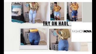 FASHION NOVA JEANS TRY ON HAUL  SUMMER READY