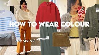 9 STYLE SECRETS To Master Wearing COLOUR