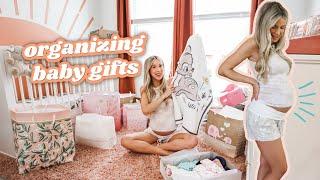 ORGANIZING BABY GIFTS & GEAR + BIG DOCTOR DAY updates  leighannvlogs