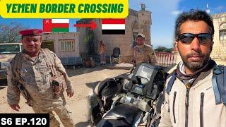 Yemen Border Crossing Gone Wrong S06 EP.120  MIDDLE EAST Motorcycle Tour