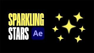 After Effects Sparkling Stars Animation Tutorial