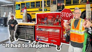 School Bus Mechanic Toolbox Tour