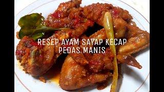 Resep Sayap Ayam Kecap Pedas Manis#Ayam Kecap Bawang bombay#Masakan penggugah selera.