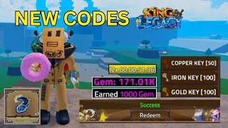 *NEW* ALL WORKING CODES IN KING LEGACY 2024  KING LEGACY CODES DOUGH