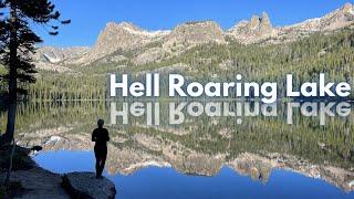 Backpacking to Hell Roaring Lake in Idaho’s Sawtooth Mountains  Stanley Idaho  Hike Idaho Lakes