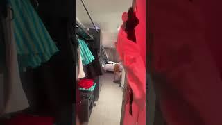 Passenger on Cruise ship nearly gets blown away.