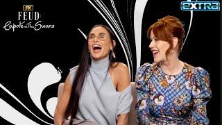 Demi Moore & Molly Ringwald Joke About ‘Brat Pack’ RIVALRY Exclusive