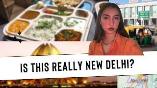 My First Impression Of India  Delhi Prices FOOD Places To Stay And More