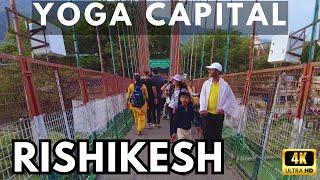 Rishikesh Walking Through the Spiritual Heartland in 4K Yoga Capital of The World India