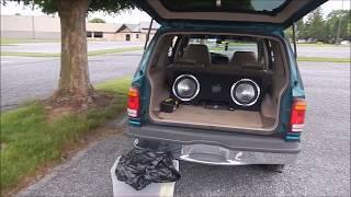 Complete Sony Xplod AUDIO Setup -RADIO - Dual Subs - Amp -