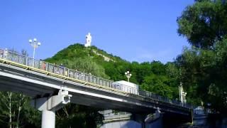 Svyatogorsk in Eastern Ukraine - important and beautiful monastery of Ortodox Christians HD