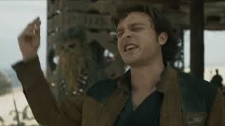 Lando Flees Savareen in the Millennium Falcon - Solo A Star Wars Story 2018 HD