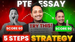 Master the PTE ESSAY The Ultimate 5-Step Strategy  Skills PTE