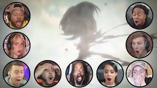 Youtubers Reacting to Gabi shooting Eren  Attack on Titan S4 Ep 19