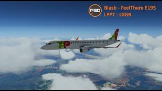 FeelThere E195  Prepar3d V5.4  LPPT to LXGB