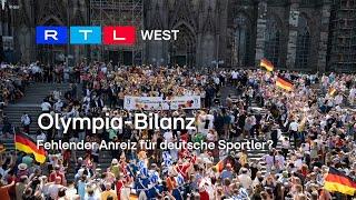 Olympia-Bilanz Fehlender Anreiz für deutsche Sportler?  RTL WEST 12.08.2024